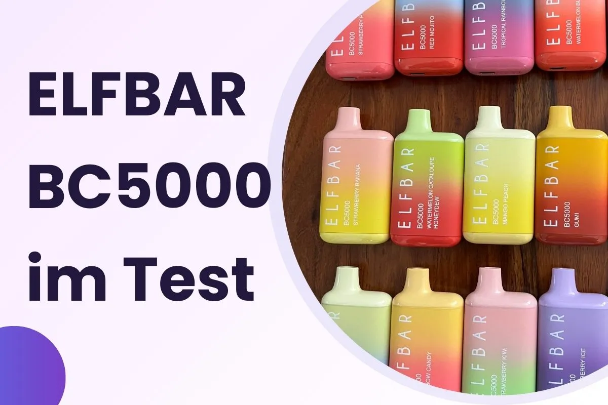 Elfbar BC5000 im Test: Die 3 Funktionen und Erfahrungen