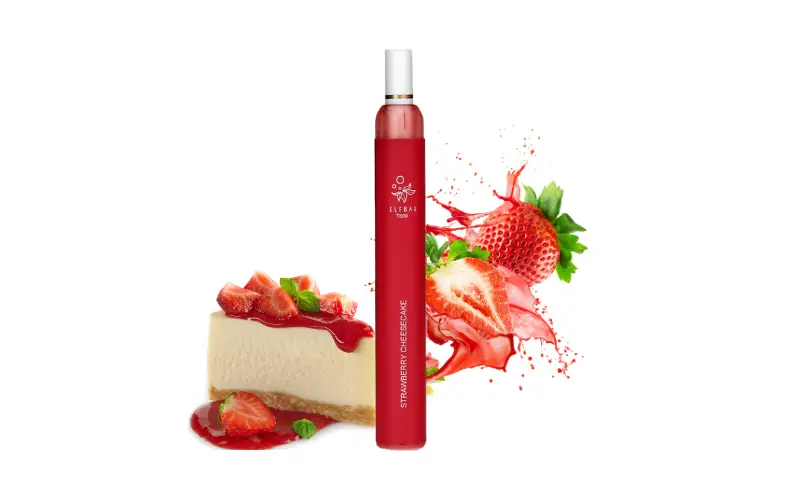 5 besten neuen ELFBAR Geschmacksrichtungen Top 1 Elf Bar T600 Strawberry Cheesecake