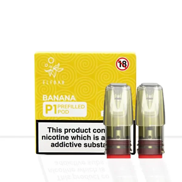 Banana Elf Bar Mate 500 P1 Pods