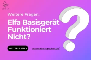 Elfa Basisgerät Funktioniert Nicht