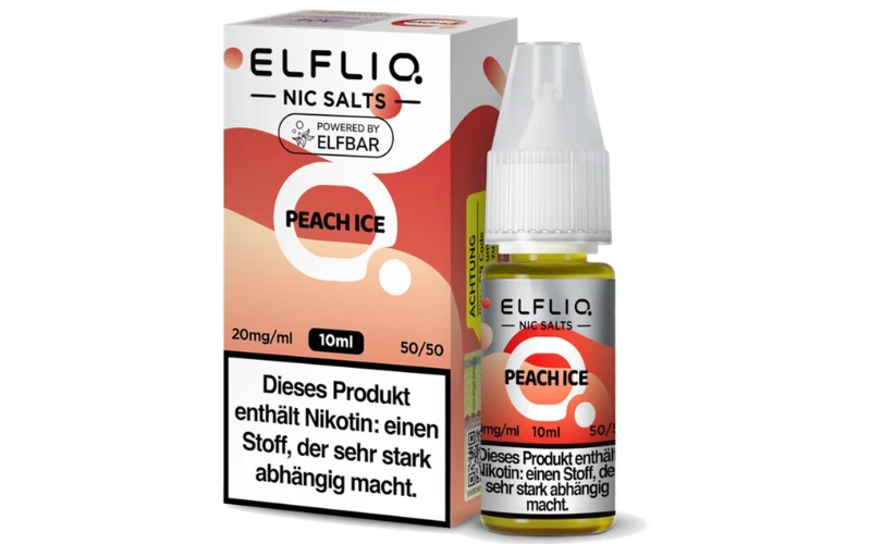 Elfliq Liquid Peach Ice