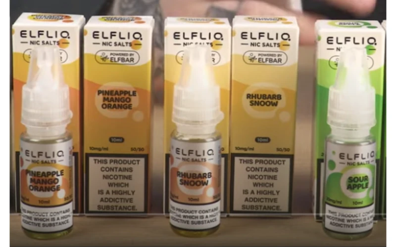 Elfliq Liquids Testen: Produkt Form