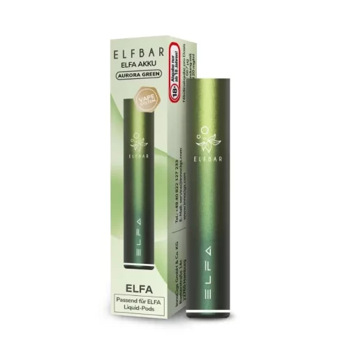 aurora green ELFBAR ELFA Pod Kit