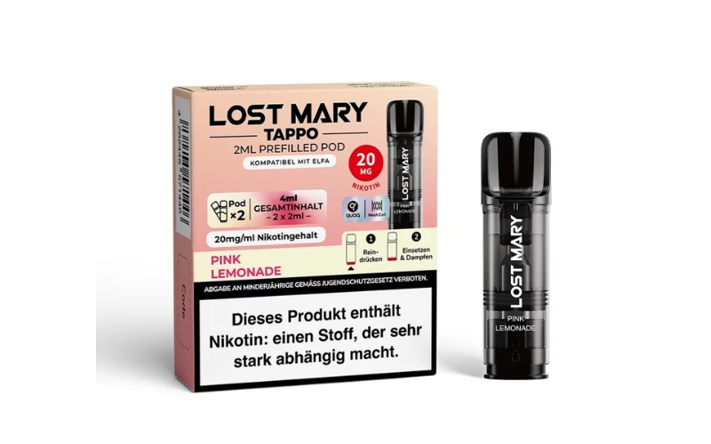 besten lost mary geschmäcke pink lemonade