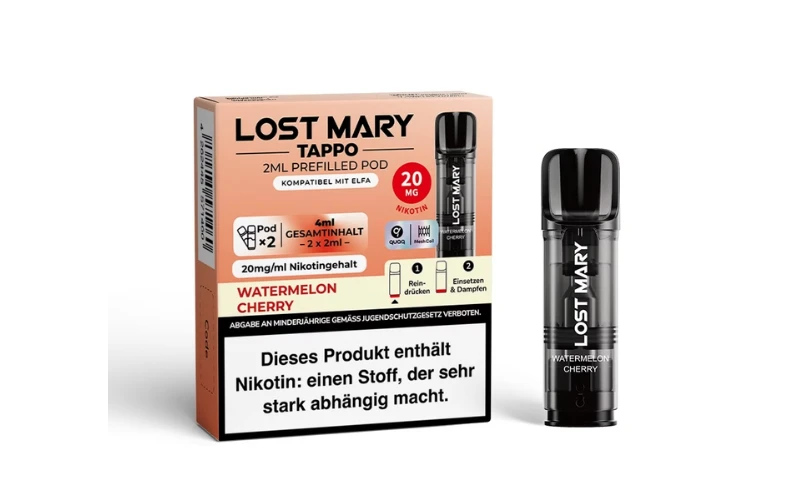 besten lost mary geschmäcke watermelon cherry