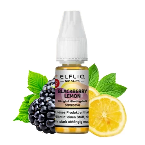 Blackberry Lemon ELFBAR Elfliq 10ml Nikotinsalz Liquid 20mg