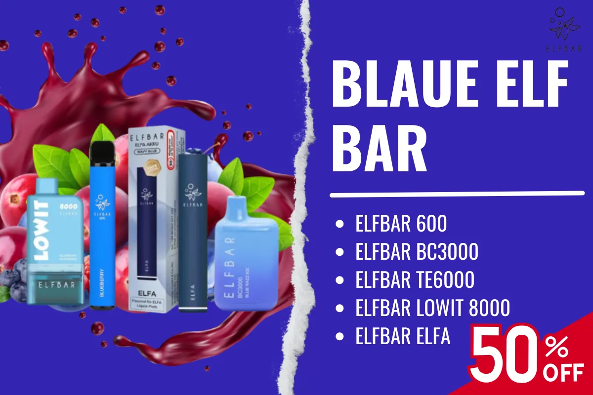 Blaue ELF BAR