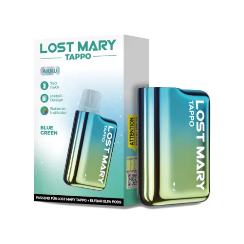 blue green Lost Mary Tappo Pod Kit