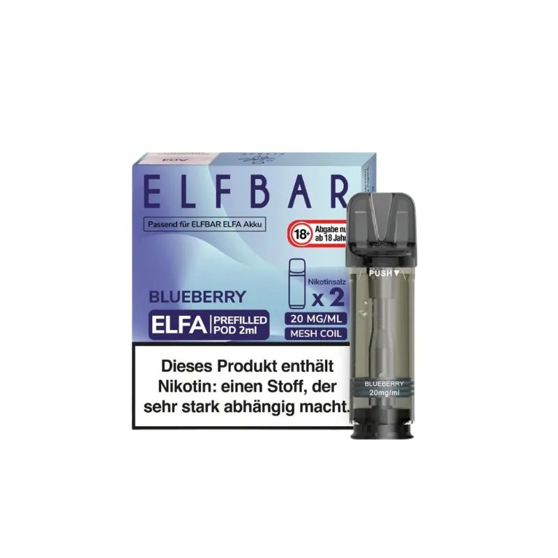 blueberry ELF BAR ELFA Pods