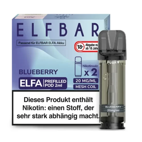 blueberry ELFBAR ELFA Pods