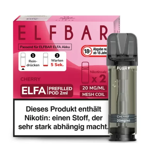 cherry ELFBAR ELFA Pods