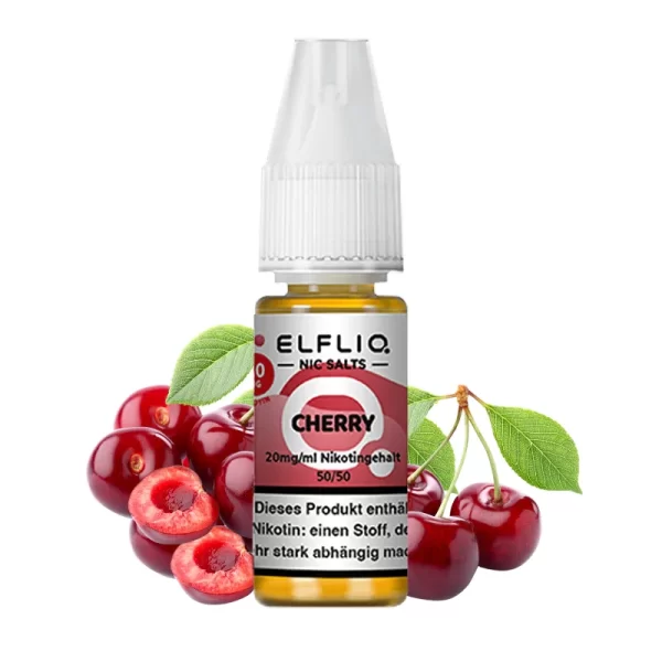 Cherry ELFBAR ELFLIQ 10ml Nikotinsalz Liquid 20mg