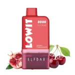 cherry pomegranate ELFBAR LOWIT 8000 Starter Kit