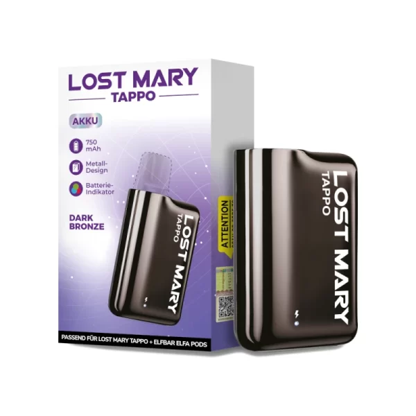 dark bronze Lost Mary Tappo Pod Kit