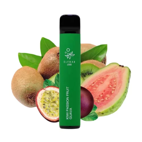 ELF BAR 1500 Kiwi Passion Fruit Guava Flavour