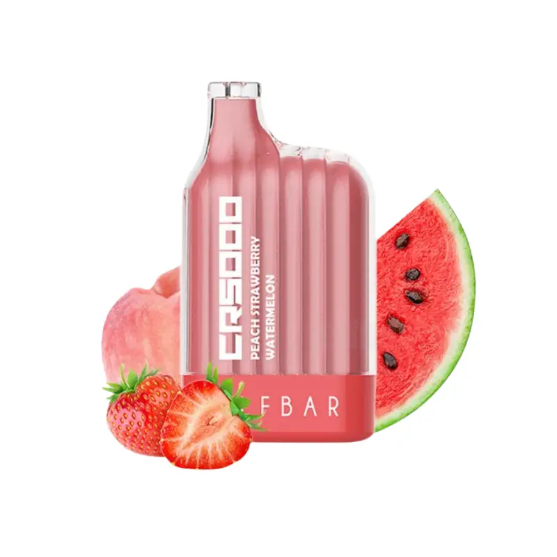 Elf Bar CR5000 Peach Strawberry Watermelon