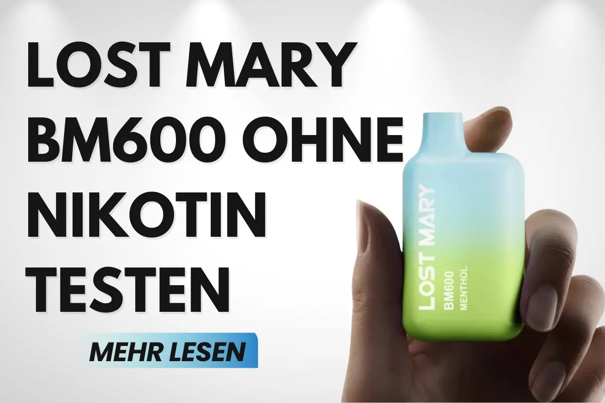 Elf Bar Lost Mary BM600 Ohne Nikotin Testen