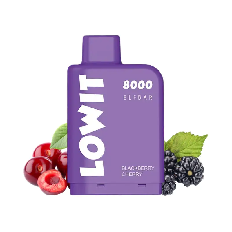 Elf Bar Lowit 8000 Blackberry Cherry