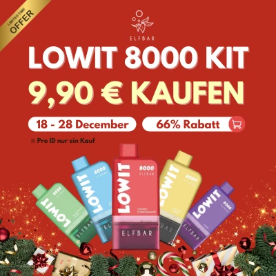 Elf Bar Lowit Kit Christmas Sale