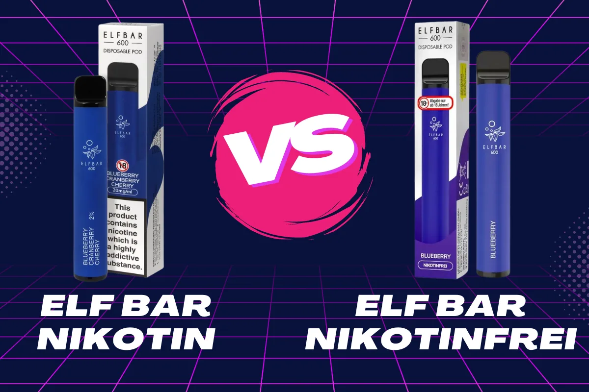 ELF BAR Nikotin VS Nikotinfrei