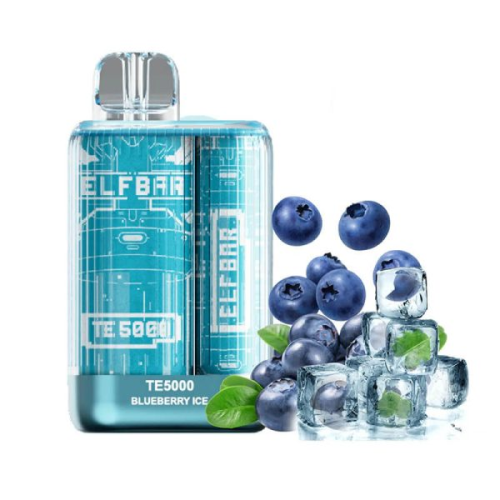 elf bar te5000 blueberry ice