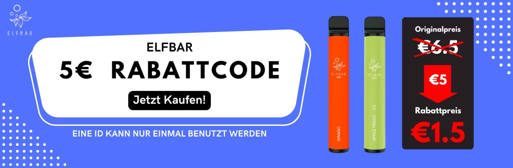 elfbar rabattcode germany