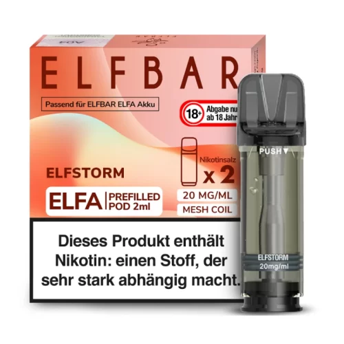 elfstorm ELFBAR ELFA Pods