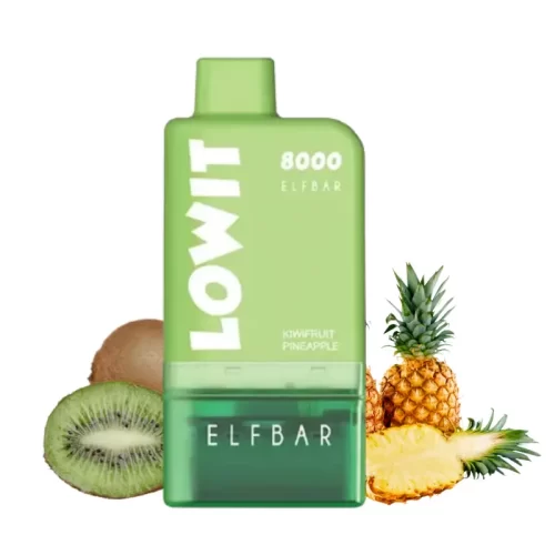 kiwifruit pineapple ELFBAR LOWIT 8000 Starter Kit