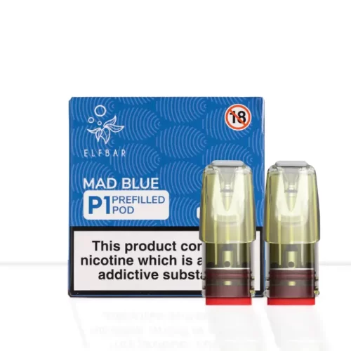 Mad Blue Elf Bar Mate 500 P1 Pods