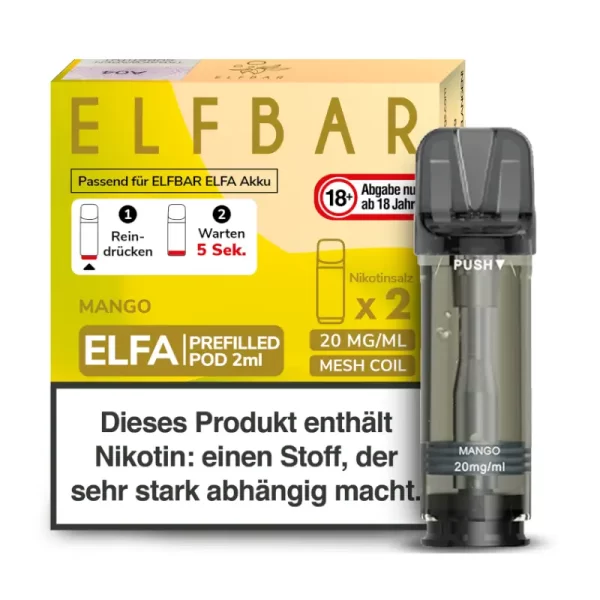 mango ELFBAR ELFA Pods