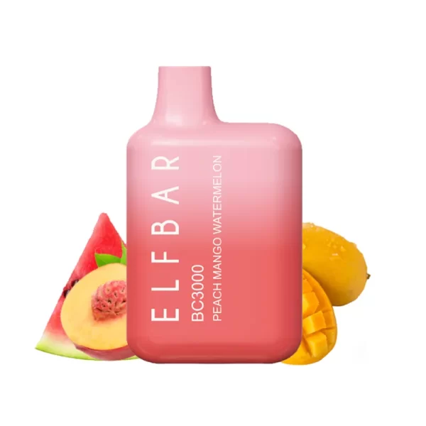 Peach Mango Watermelon - ELFBAR BC3000 Züge