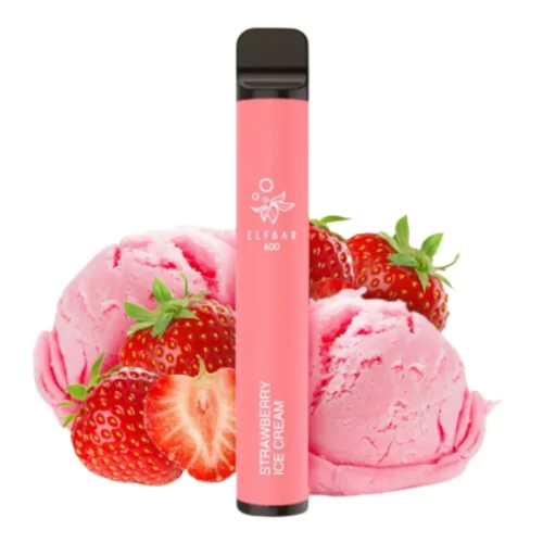 Strawberry Ice Cream Elf Bar 600 Nikotinfrei