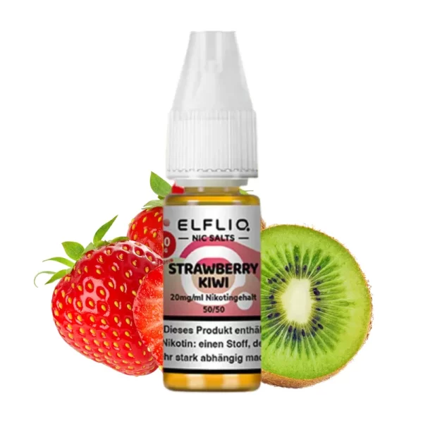 Strawberry Kiwi ELFBAR Elfliq 10ml Nikotinsalz Liquid 20mg