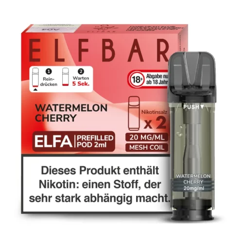 watermelon cherry ELFBAR ELFA Pods